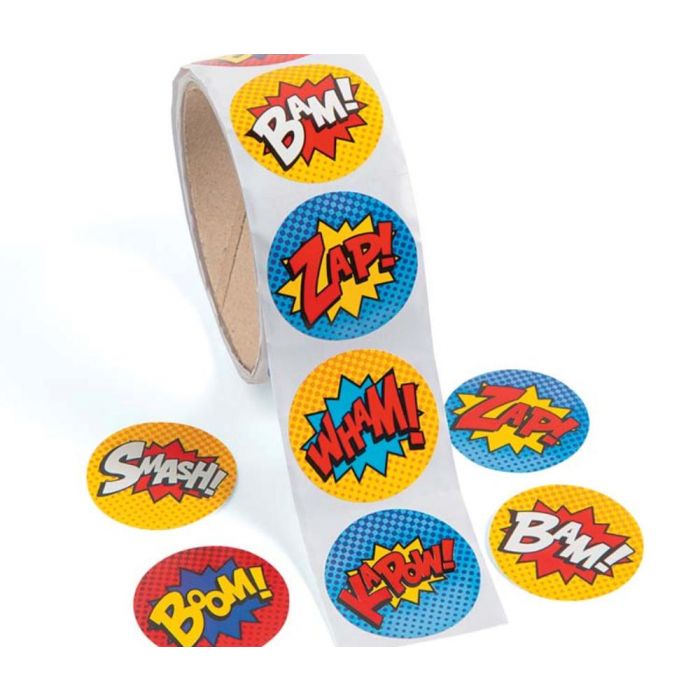 Custom printed stickers and labels in various shapes and sizes for small businesses